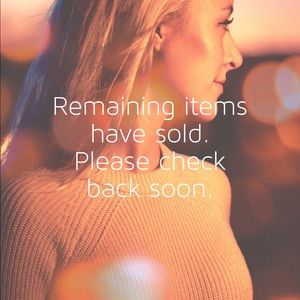 Remaining items have sold.